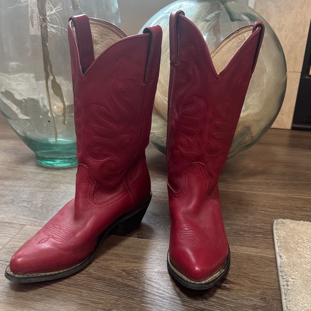 Durango Red Western Boots size 8
